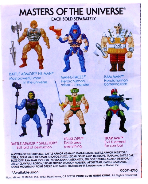 Masters of the Universe Mini-Comic (Figurenbeilage) It's He-Man versus Geldor for "The secret liquid of Life!" von Mattel (einsprachig)